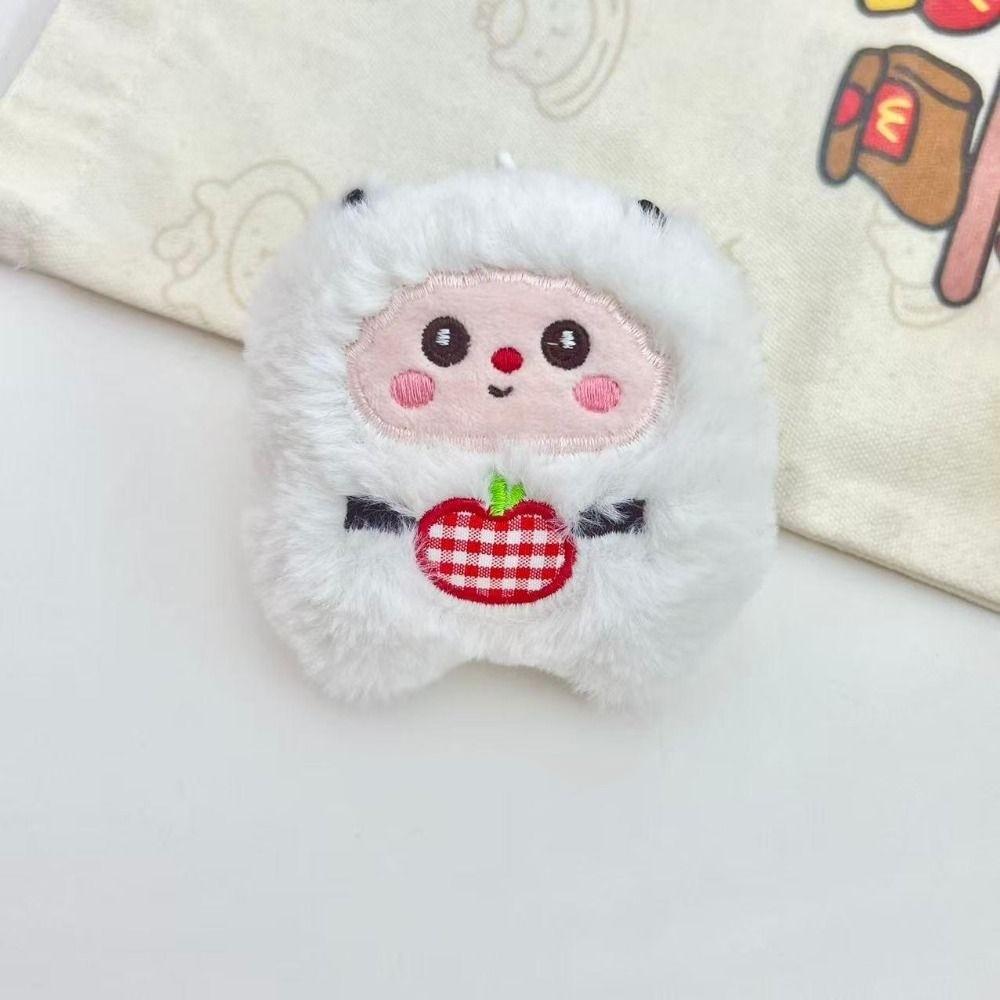 Squeaky Sheep Plush Keychain Soft Plush Squeezing Plush Doll Bag Accessories