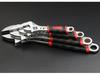 Multifunctional Insulated Mini Adjustable Jaw Wrench Set with Short Handle - Free Shipping