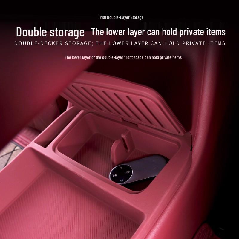 AITO M8 Center Console Silicone Storage Organizer