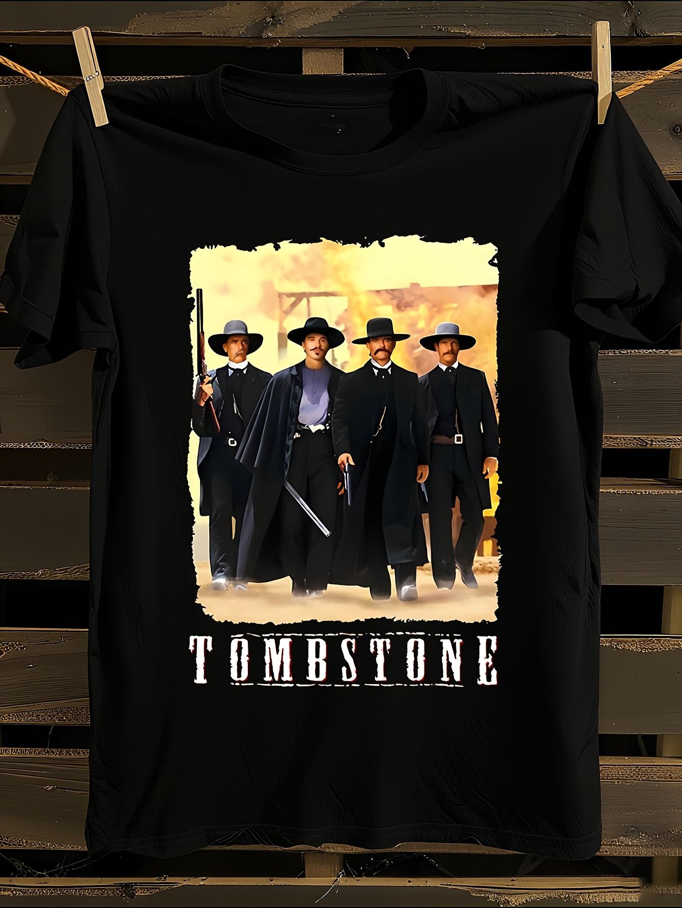 Tombstone Movie Vintage Tshirt Vintage Western Graphic Ts... XXXL