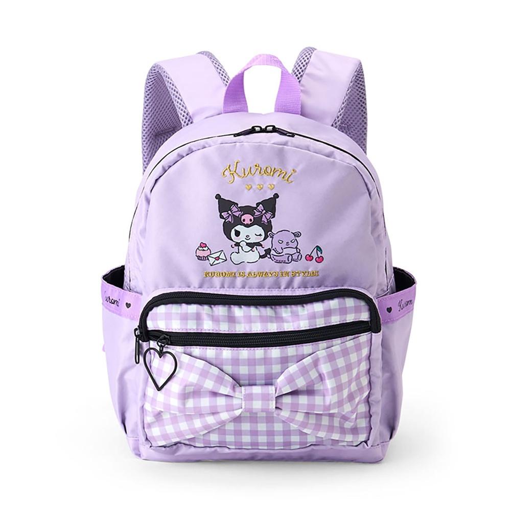 Sanrio Kids Backpack M Kuromi Children s Excursion with Name Space 505765