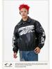 BLACKAIR Unisex Retro Street Cleanfit Lychee PU Leather Jacket