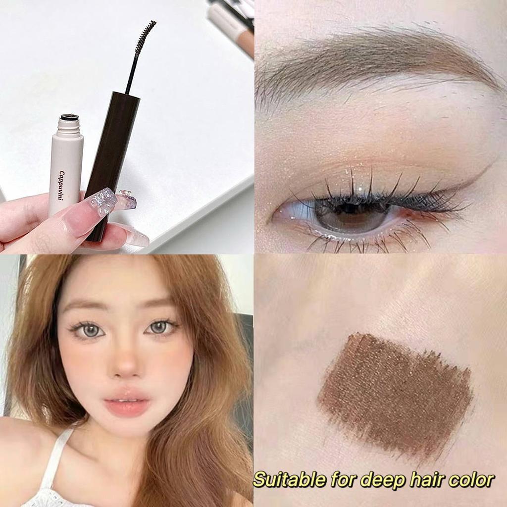 Natural Eyebrow Enhancer Dye Gel Tint Bundle Water-resistant Long Lasting Quick Dry Dyeing Brow Tattoo Tinted Cream Brow Makeup Cosmetic