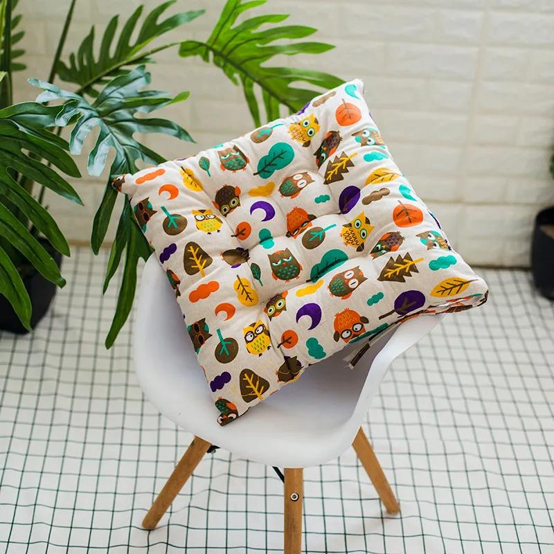 Thickened Cushion Summer Chair Chair Cushion Office Summer Student Classroom Stool Butt Pad Four Seasons Breathable Soft