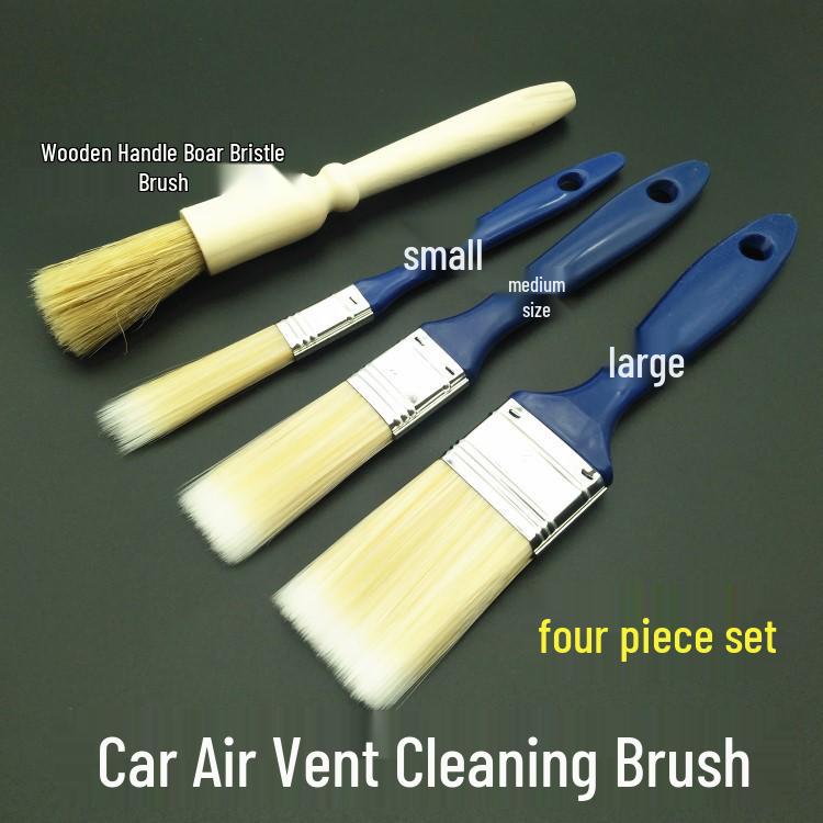 Soft Bristle Fan Wheel Cleaning Brush for Home Appliances