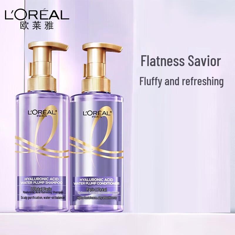 L'Oréal Hyaluronsäure Feuchtigkeitsspendendes Shampoo & Duschgel Set (Neujahrsspecial)
