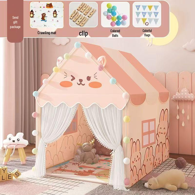 Indoor Massivholz Kinder Spielburg mit separaten Betten - Spaß für Jungen & Mädchen