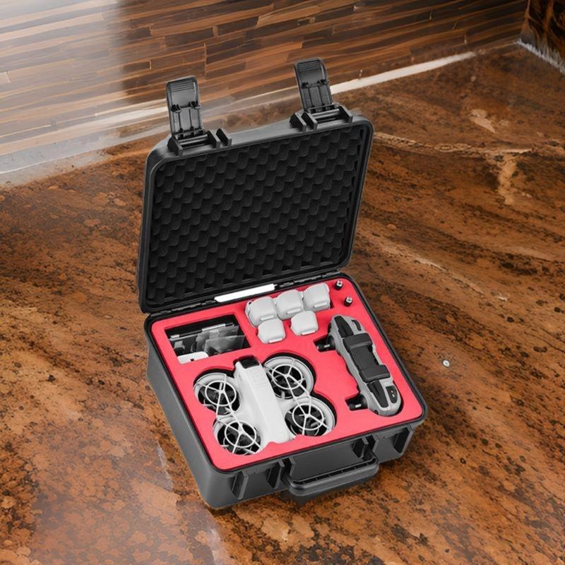 Professional Quadcopter Carrying Case, Impact Resistant Waterproof Storage For UAV Photography Gear Travel Suitcase