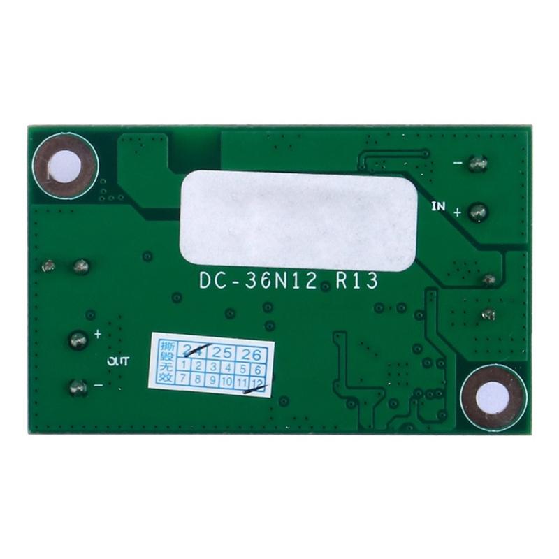 12V 8A Stepping Up Down Power Supply Module Wide 9V 36V Input Ranges Compact Design High Current Output For Industrial LED Lighting System