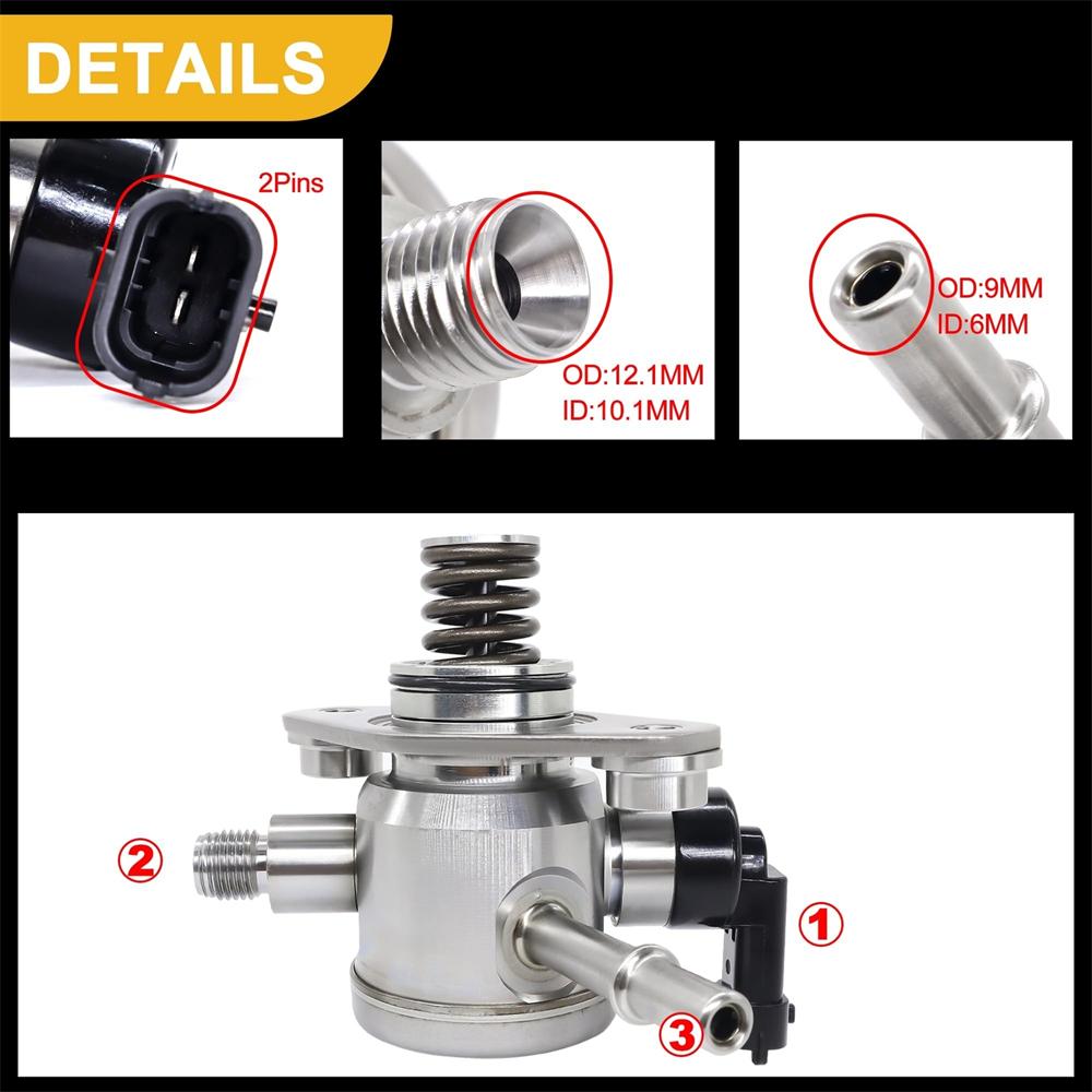 High Pressure Mechanical Fuel Pump EP1028 For Chevy Equinox, Mali...