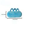 Healthman Soft Grip Exercise Enhancement Finger Exercise Hand Muscle Therapy Hand Spasm Recovery Ball, Exercise, Strengthening, Ball, (Blue)