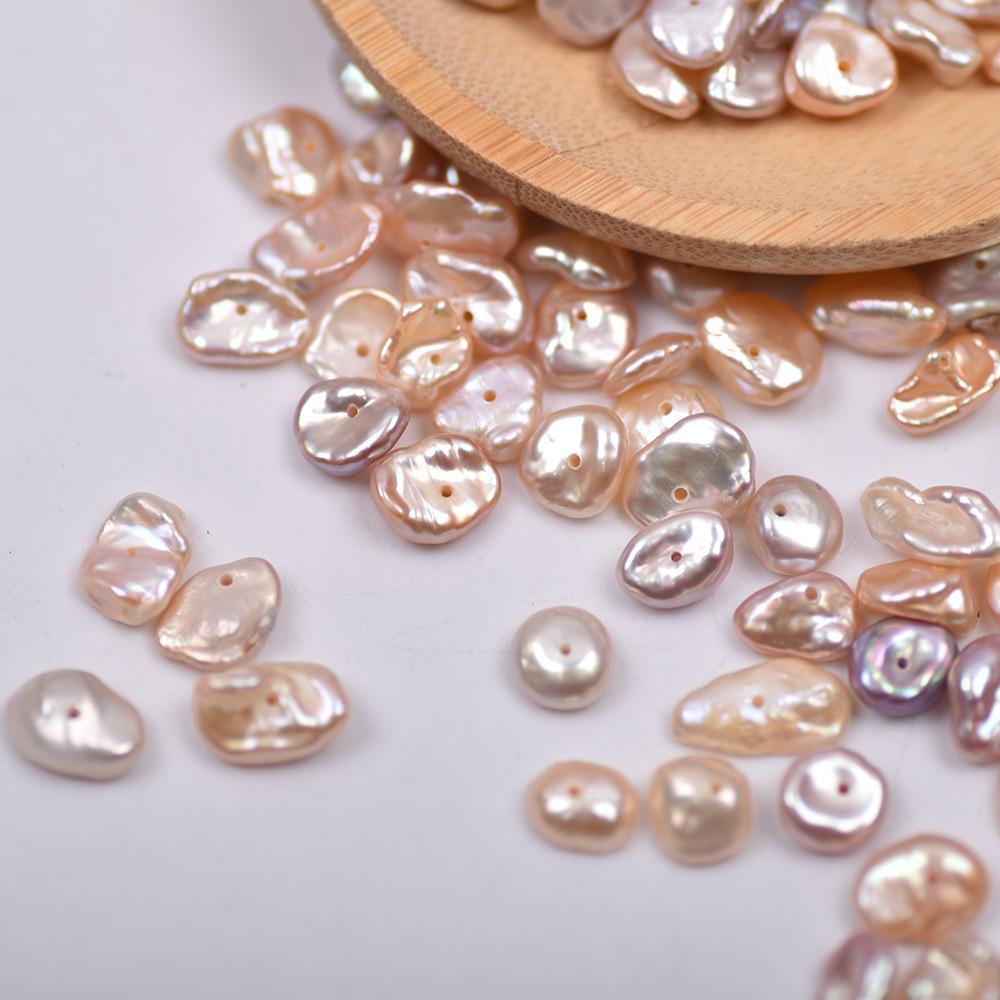 Mini Petal Freshwater Pearl Beads 5-7mm for DIY Nail Art