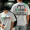 1n23456 Motorcycle Gear Shift Motorcyclist Biker Motorbike Tshirt Unisex Unisex T Shirt Funny Motorcycle Day Unisexs Clothing Tops