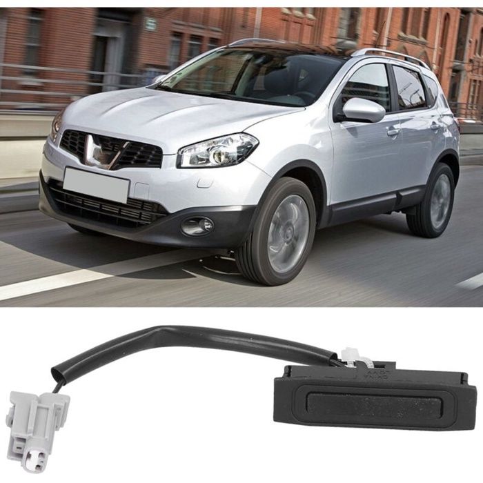 Ouvre-interrupteur de déverrouillage du hayon, pièce de rechange pour Nissan Qashqai/Note
