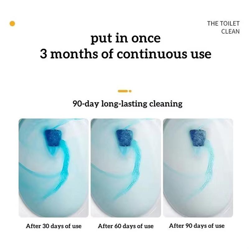 Toilet Bowl Cleaner Plant Essence Deep Cleaning Of Toilet Stains Deodorizing And Antibacterial Refreshing Water Tank Cleaning