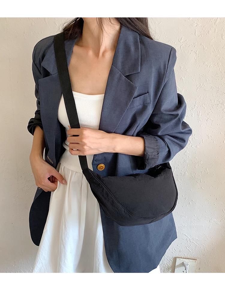 Herbst 2025 Damen Japanische Halbmond Schulter- & Umhängetasche