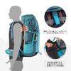 [Naturehike] Official Shop Backpack, Hiking Backpack, Large Capacity 45L, with Rain Cover, Waterproof, Lightweight, Breathable, Multifunctional,