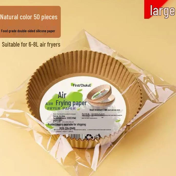 Oil-Absorbing Air Fryer & Oven Liners: Food-Grade, Oil-Proof, High-Temperature Resistant Silicone Paper for Barbecue & Cooking