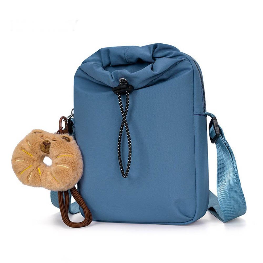 

Сумка-кроссбоди для бутылки с водой в корейском стиле, водонепроницаемая сумка-переноска для бутылки с водой, женская озеро синий