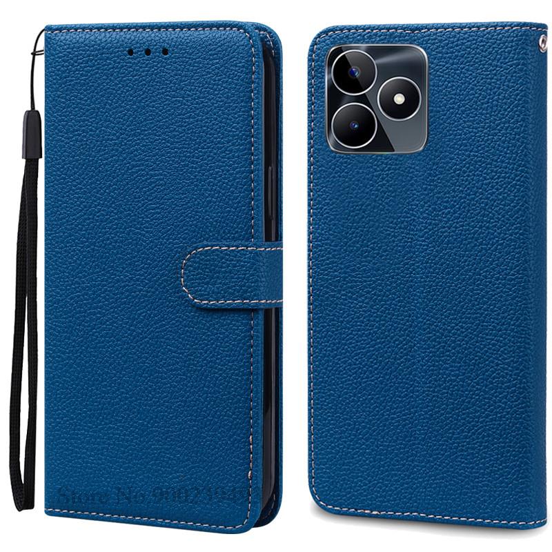 Pouzdro peněženka/flipový kryt z umělé kůže pro Realme C53, pouzdro z umělé kůže pro OPPO Realme C53 C 53, pouzdro na telefon Realme C53, pouzdro a kryt