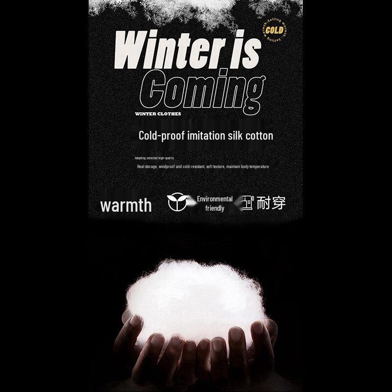 EASTERN CAMEL Men's American Retro Winter Hooded Parka