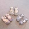 Girls Sandals Children's Princess Shoes Little Girls Crystal Shoes New Summer Soft Bottom Non-Slip Baby Girl Beach Shoes