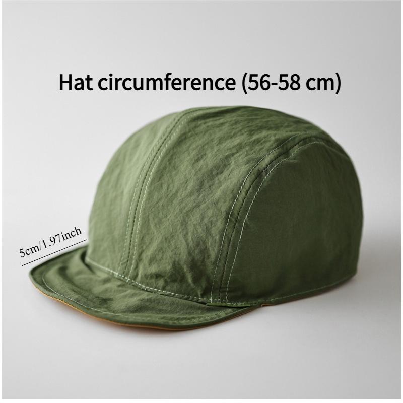 1PC summer new double-sided wear quick-drying foldable cap men's and women's same outdoor cycling running sports sun hat