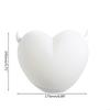 KX4B Heart Shaped Silicone Light Night Lights for Kids Girls Boys with for Touch Led Lamp Home Bedroom Dormitory Lamps