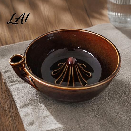Strainer Bowl for Cherry Tomatoes Self Spinning Berry Washing Bowl 360 Degree Vortex Cleaning And Drainage Fresh Fruit Drain Spinner Ceramic
