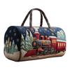 Petit Sac de Yoga Décontracté Imprimé pour Femme Sac à Main de Voyage avec Design Halloween et Noël