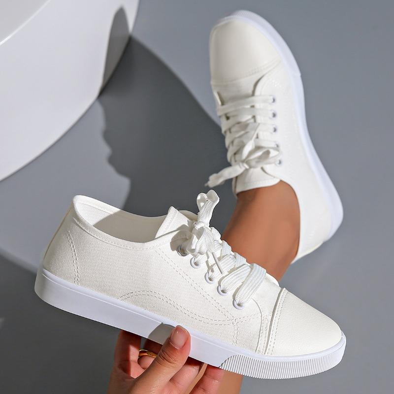 Fashion 2024 Autumn New Women Shoes Flat Casual Sneaker Women's Fashion Soft Bottom Vulcanize Shoes