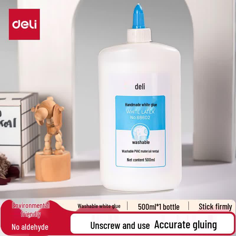 Deli Washable White Glue for Students DIY