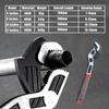 Self-Adjusting Wrench, Adjustable Wrench Set - Locking, quick-adjusting, powerful grip for 7-35mm Nuts