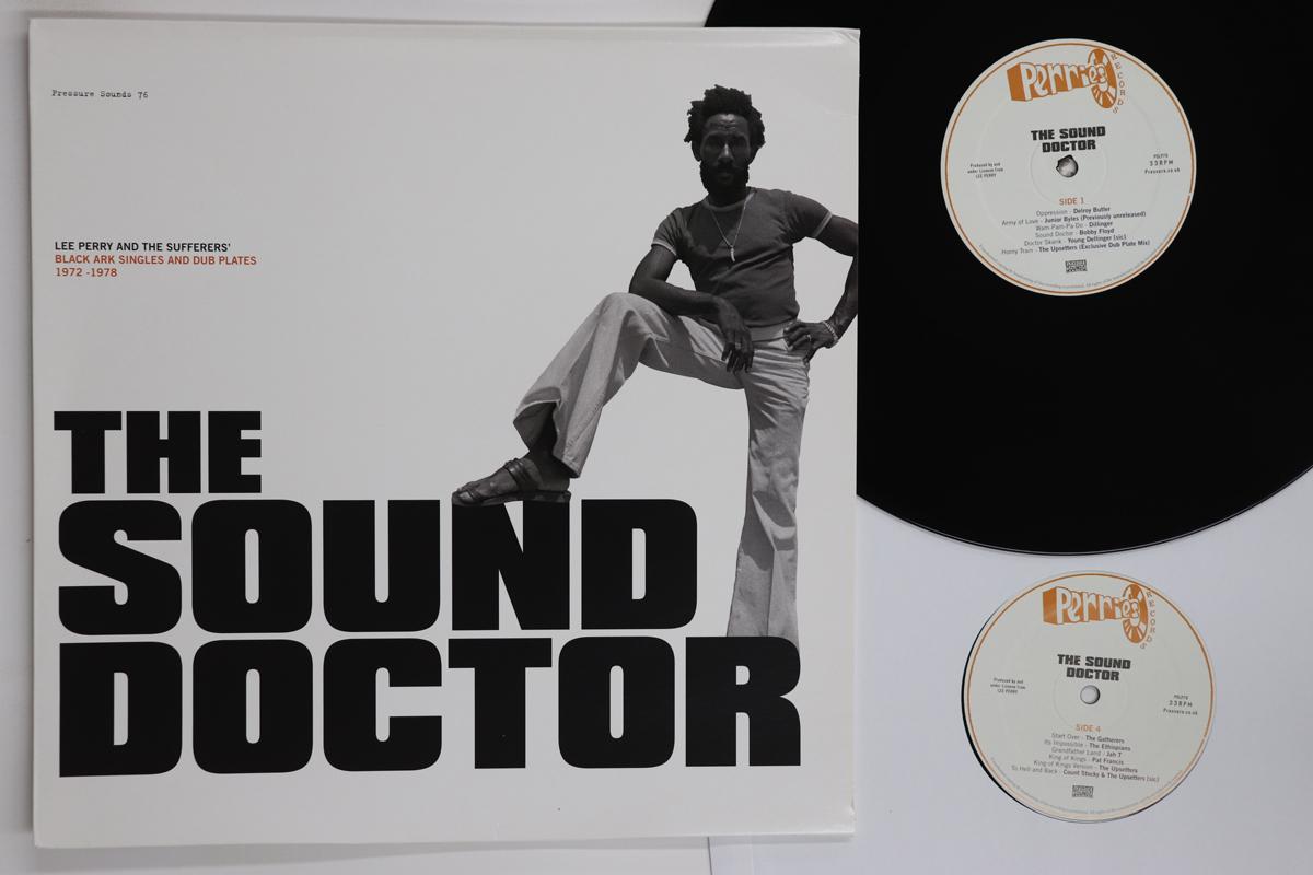

LP Record LEE PERRY THE SUFFERERS The Sound Doctor Black Ark Singles PSLP76 PRESSURE SOUNDS 2012 UK Reggae Ska Dub Used
