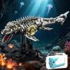 Creative Eagle Mechanical Building Blocks - Challenging Electric Light-Up Toy, Compatible with LEGO, Ideal Gift