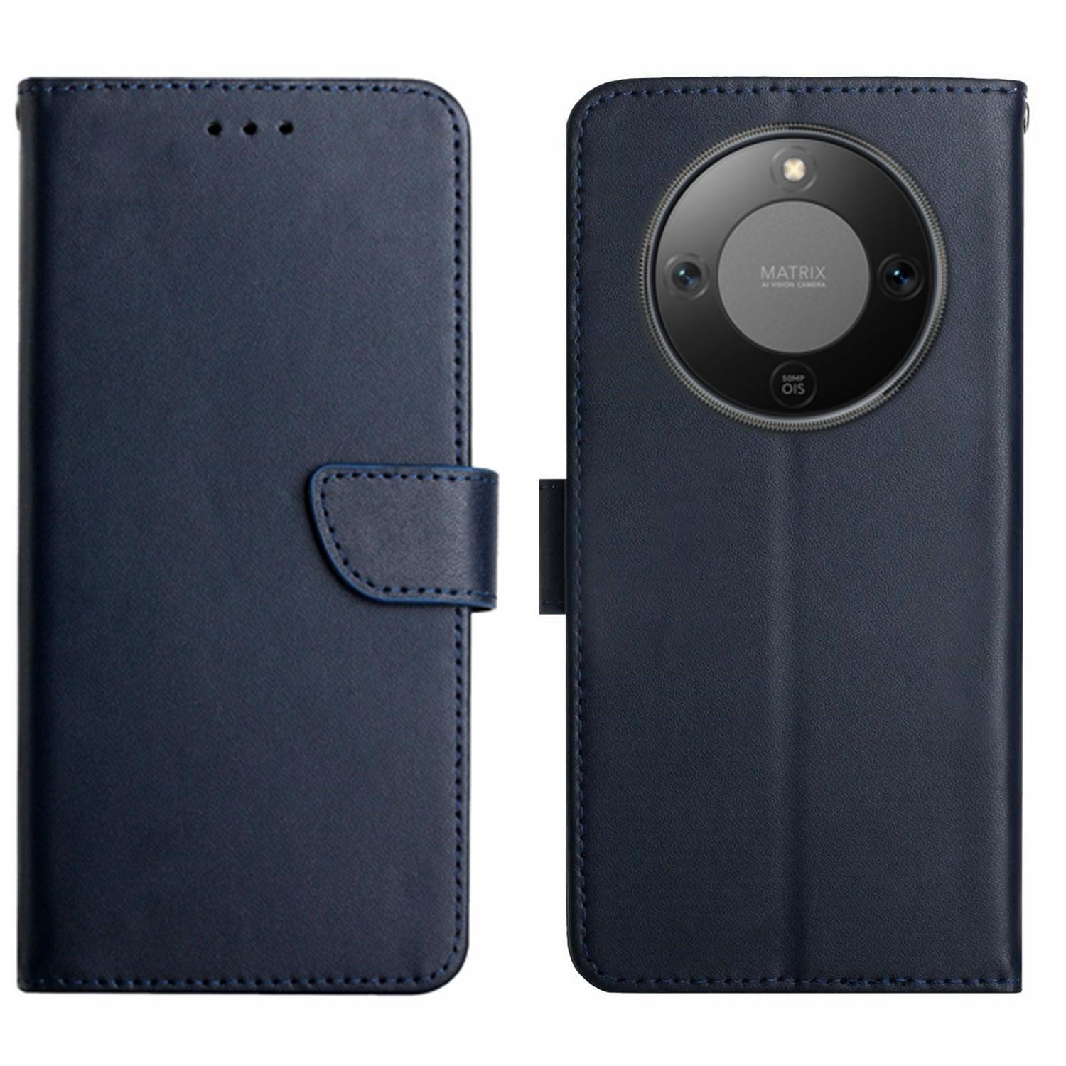 

For Honor Magic8 Lite 5G/X9d 5G/X70 5G Case Genuine Cow Leather Phone Cover Nappa Texture