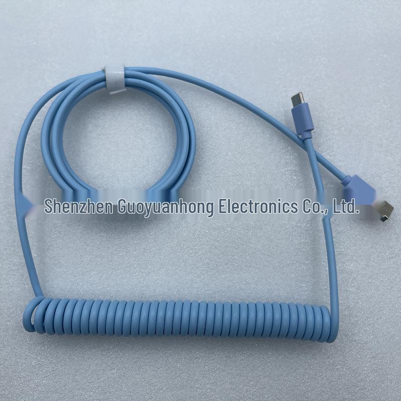 Custom USB 8K Mechanical Keyboard Cable with Magnetic Switch and Aviation Connector for Gaming