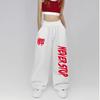 Drawstring Design Sweatpants Women Street Dance Hip-hop Sports Pants for Women Summer All-match Long Pants Woman