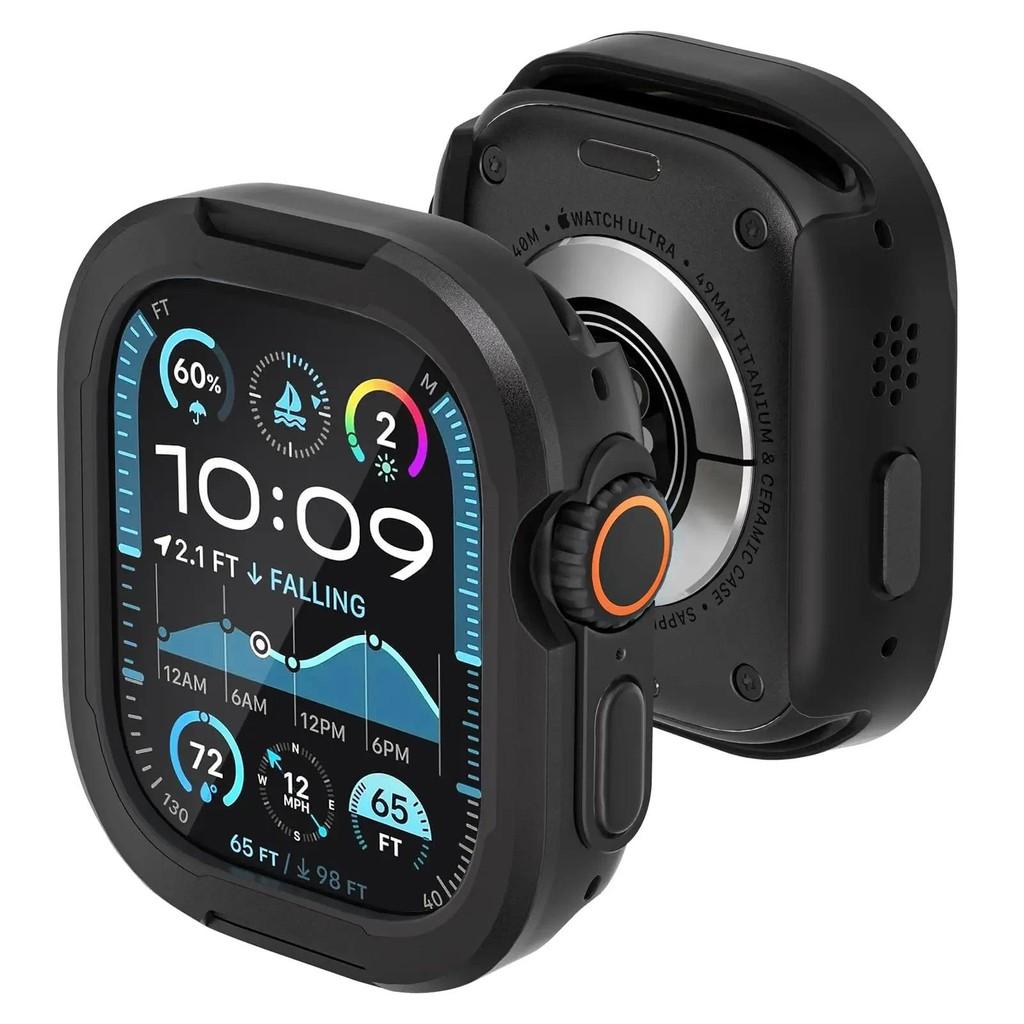 Metal + TPU Case Protector Frame Cover For Apple Watch 49mm 45mm 44mm 40mm 41mm For iWatch Series 10 9 8 7 6 5 4 SE Ultra 2 49mm