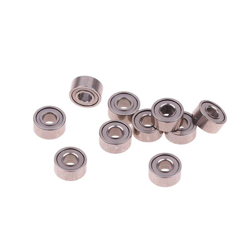 10Pcs 682ZZ Bearing Shielded Deep Groove Ball Bearings Miniature Full Ball Bearings 2*5*2.3mm