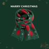 Christmas Tree Jacquard Knitted Scarf Keep Warm Winter Knitted Scarves  Lovers Gift