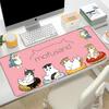 Cute cat mmofusands Mousepad HD Printing Computer Gamers Locking Edge Nonslip Mouse Pad XXLxcm Keyboard PC Desk Pad