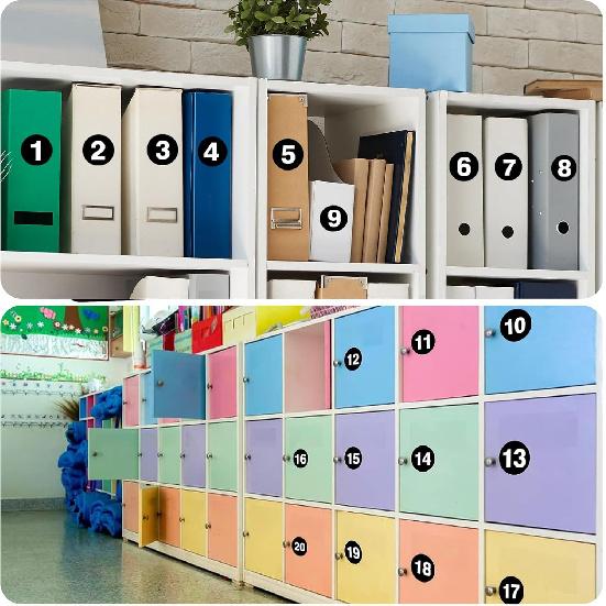 1 Inch Number Sticker, Waterproof Round Consecutive Number Stickers 1-100,Black Small Vinyl Decals for Office, Classroom, Storage, Inventory, Indoor,