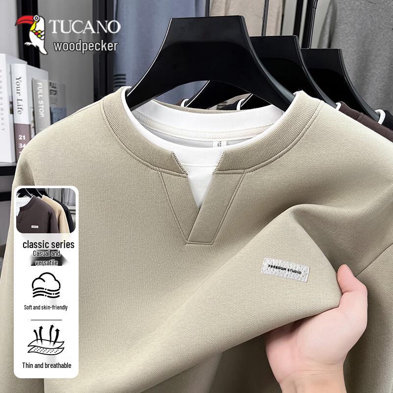 TUCANO Men s V-Neck Pullover Sweatshirt 3XL/185