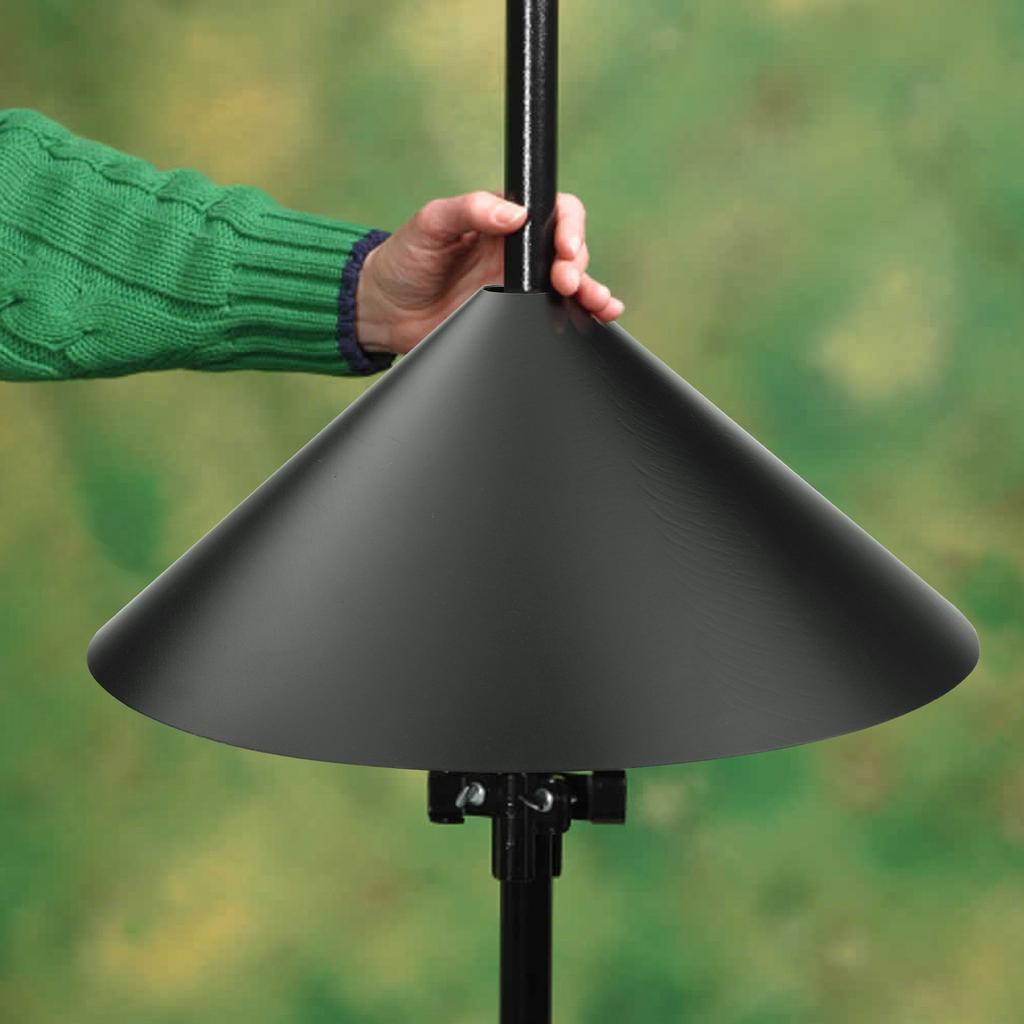 Squirrel Flapper Professional Galvanized Steel Prevents Stealing Squirrel Baffle for Bird Feeder