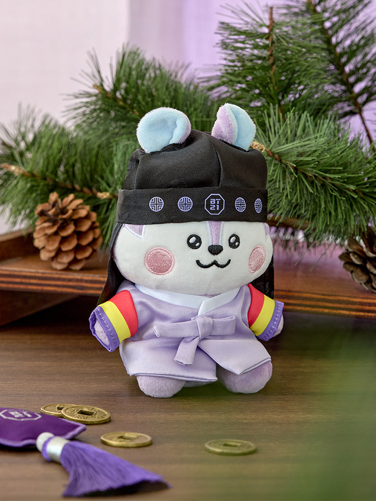 BT21 MANG BABY Premium K-Edition Sitting Plush (Hanbok Panda Ver.)