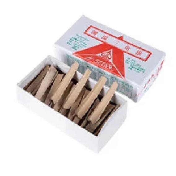 Pottery Kiln Temperature Measurement Triangular Cone Accurate Formula Temperature Measurement Accurate Refractory Cone Softening 1150-1