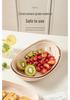 Luxury Multi-Tier Fruit & Snack Bowl for Living Room - Holds Nuts, Candies, Desserts, Dried Fruits & More