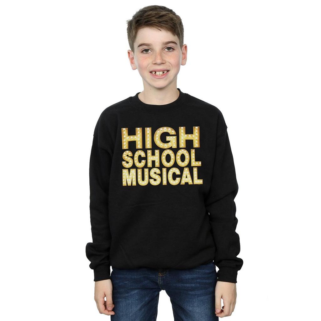 Disney Jungen High School Musical The Musical Lights Logo Sweatshirt