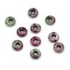 Agates Agates Stone Beads Colorful Lotus  Perforated Beads Big Hole Loose Beads  Girl Gifts
